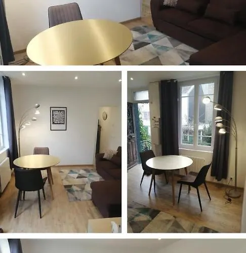 Villa des Roses Appart T2, 32m2, RDC, vue sur jardin, Le chic